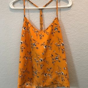 Hollister Co silk tank top